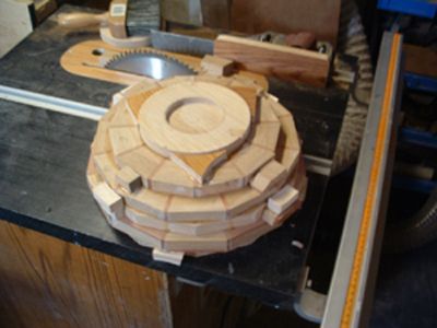 This picture shows a preturned base.